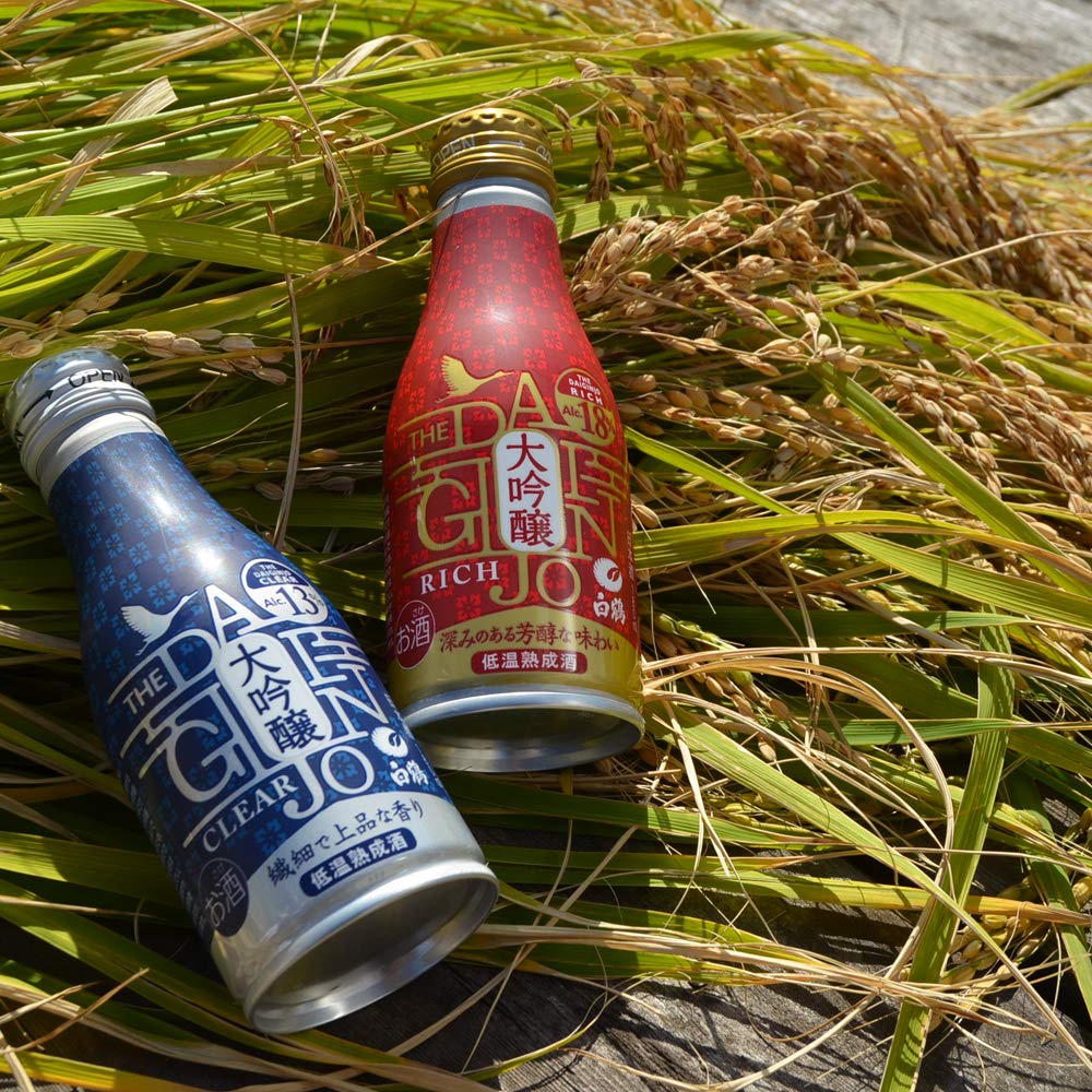 Amazon.co.jp: 白鶴酒造 白鶴 THE 大吟醸 CLEAR ボトル缶